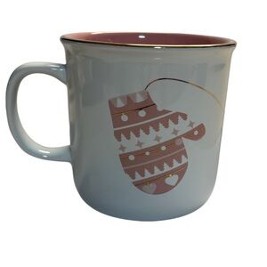 DAVIDsTEA Tea Mittens Gold Heart Mug